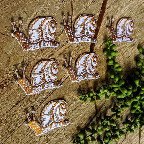 Slow Down Snail Patch